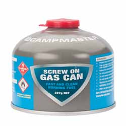 GAS CANNISTER BUTANE 227G CAMPMASTER