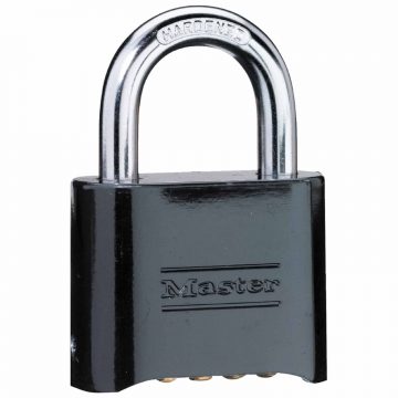 PADLOCK COMB BLACK  MASTER 51MM 178D