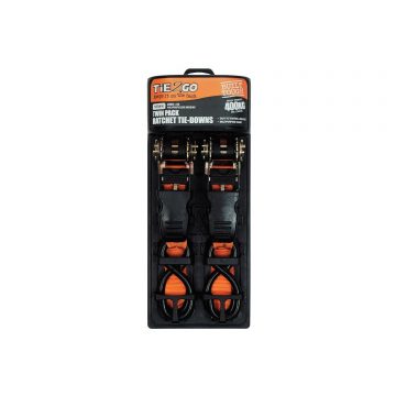 TIEDOWN RATCHET 2PK TIE2GO