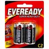 BATTERY C SUPER H/D EVEREADY 2PK