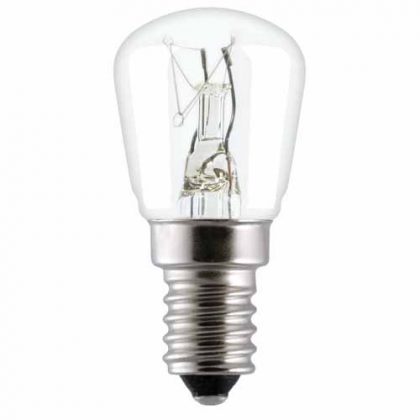 LIGHT BULB PILOT 15W SES CLEAR
