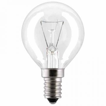 LIGHT BULB LUSTRE   40W SES CLEAR