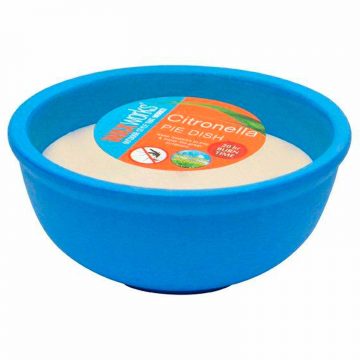 CITRONELLA TERRACOTTA PIE DISH BLUE