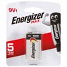 BATTERY 9V ALKALINE  ENERGIZER MAX 1PK