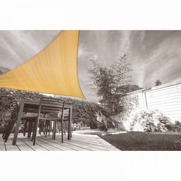 SHADE SAIL VALUE 3M TRI SAND