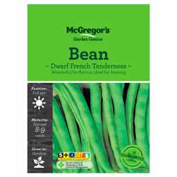 SEED VEG BEAN DWARF FRENCH TENDERNESS