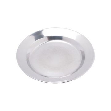 CAMPING PLATE 24CM  SS