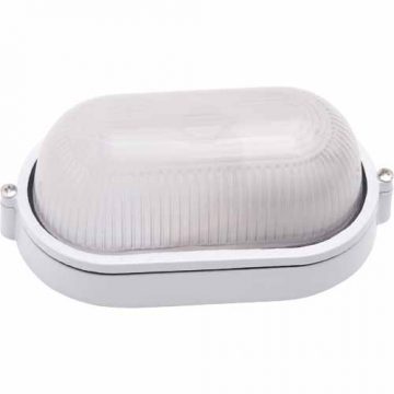 LIGHT BULKHEAD SMALL OVAL WHITE