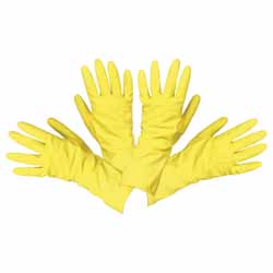 GLOVES SOFT SCRUB   LATEX 2 PAIR LARGE