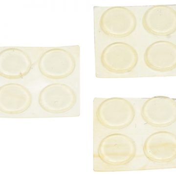 BUMPER PAD ROUND 13MM 70352 12PC