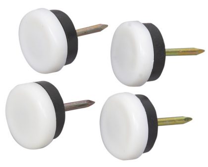 GLIDES FLAT NAIL-ON 22MM 4PC