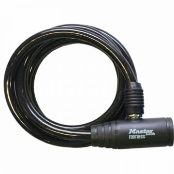 LOCK CABLE COILED   8MMX1.8M