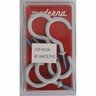 CUP HOOK #3 WHITE   5PK