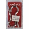 HOOK SCREW #12      CHROME 2PK