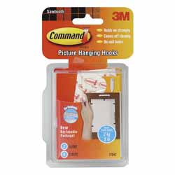 HOOK PICTURE COMMANDSAWTOOTH 3PK 17042