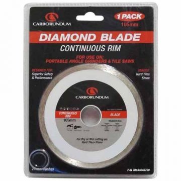 CARBORNDUM BLADE DIAMOND 105MM CONT.RIM