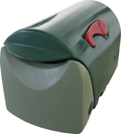 LETTERBOX RURAL DARK GREEN & MIST WILSON