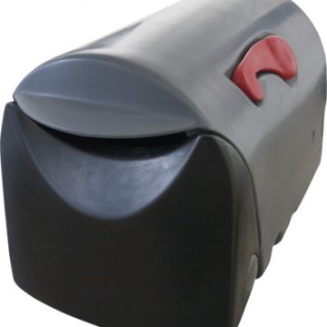 LETTERBOX RURAL GREY & BLACK WILSONS