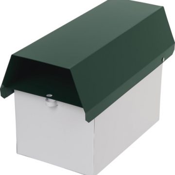 LETTERBOX COTTAGE   WHITE/GREEN