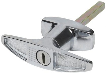 GARAGE HANDLE T REAR FIX W/SPINDLE
