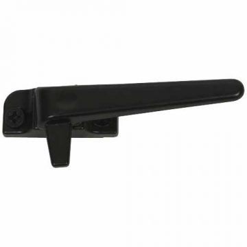 WINDOW HANDLE ALUM  RH FACE FIX BLACK