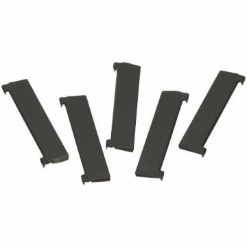 WINDOW WEDGE 3MM    ADHESIVE BLACK 5PK