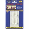 HOOK STICK ON SMALL CARD OF 4 HANDY