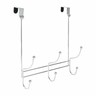 COAT HOOK OVER DOOR CP 3 WAY