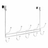 COAT HOOK OVER DOOR CP 5 WAY