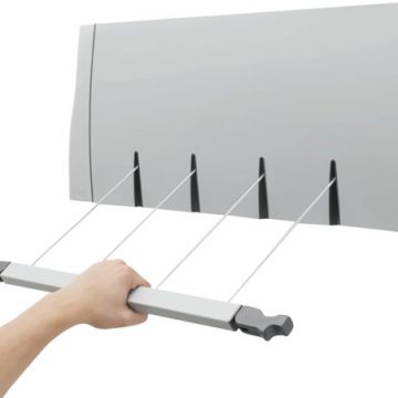 CLOTHESLINE RETRACT 4 HILLS SLIM SILVER