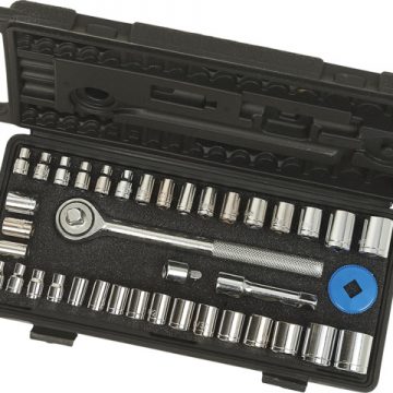 SOCKET SET 1/4&3/8  DRIVE 40PC NUMBER 8