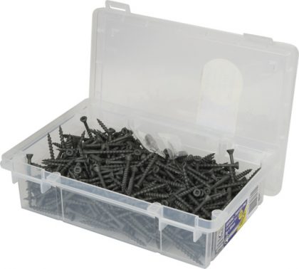 SCREW DECK CSK SQ CHEM 8GX50MM 500PK