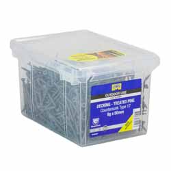 SCREW DECK CSK SQ CHEM 8GX50MM 1000PK