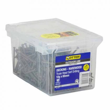 SCREW DECK TRUSS CHEM 10GX65MM 500PK