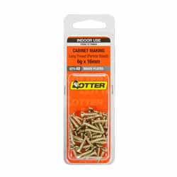 SCREW LONGTHREAD PH BP 6GX16MM 40PK
