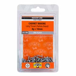SCREW LONGTHREAD PH ZP 4GX16MM 100PK