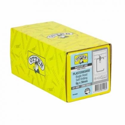 SCREW PLASTER STEEL FINE 6GX30MM 1000PK