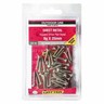SCREW SELF TAP PAN SQ 8X25 SS302 50PK