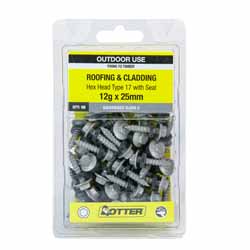 SCREW TIMBER HEX GALV NEO 12GX25MM 50PK
