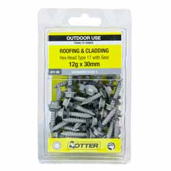 SCREW TIMBER HEX GALV NEO 12GX30MM 50PK