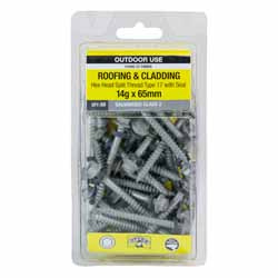 SCREW TIMBER SPLT GALV NEO 14GX65MM 50PK