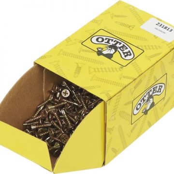 SCREW FIBRE CEMENT STEEL 8GX20MM 1000PK