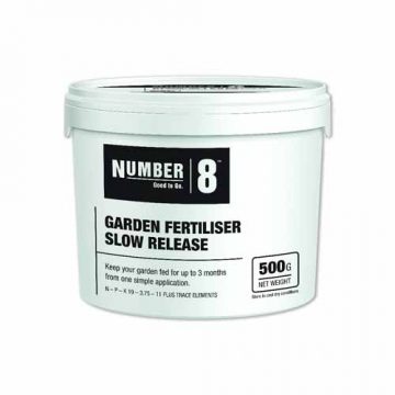NUMBER 8 SLOW RELEASE FERTILISER 500G