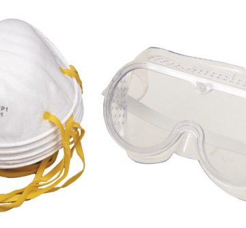 GOGGLE + MASK SET   6PC JOBMATE