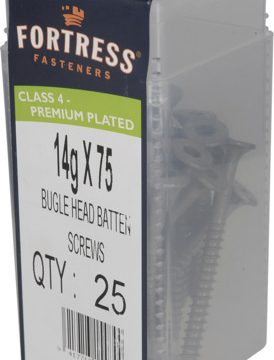 SCREW BATTEN TIMBER GALV 14GX75MM 25PK