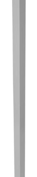 POST LETTERBOX HD   1.2M WHITE MAIL BOSS