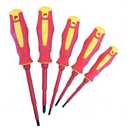 SCREWDRIVER SET     INSUL 5PC FULLER PRO