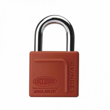 PADLOCK BRASS 40MM  120N LOCKWOOD