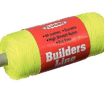 BUILDERS LINE NYLON BRAIDED 80M