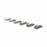 HOOK RECTANGLE SS   PERMANENT 6PK